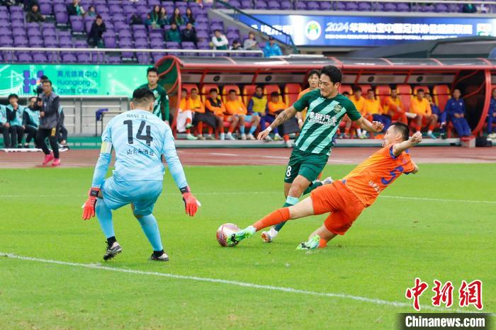 浙江队主场3-3战平山东泰