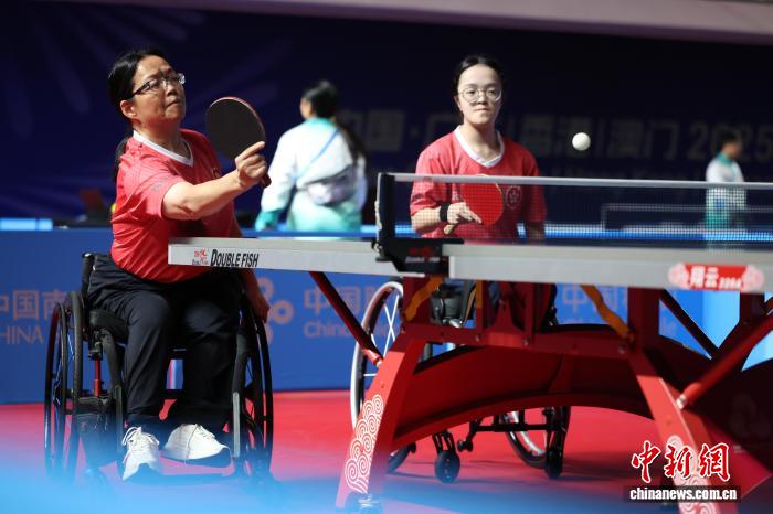 港澳乒乓健儿闪耀残特奥赛场 多项赛事摘金夺银